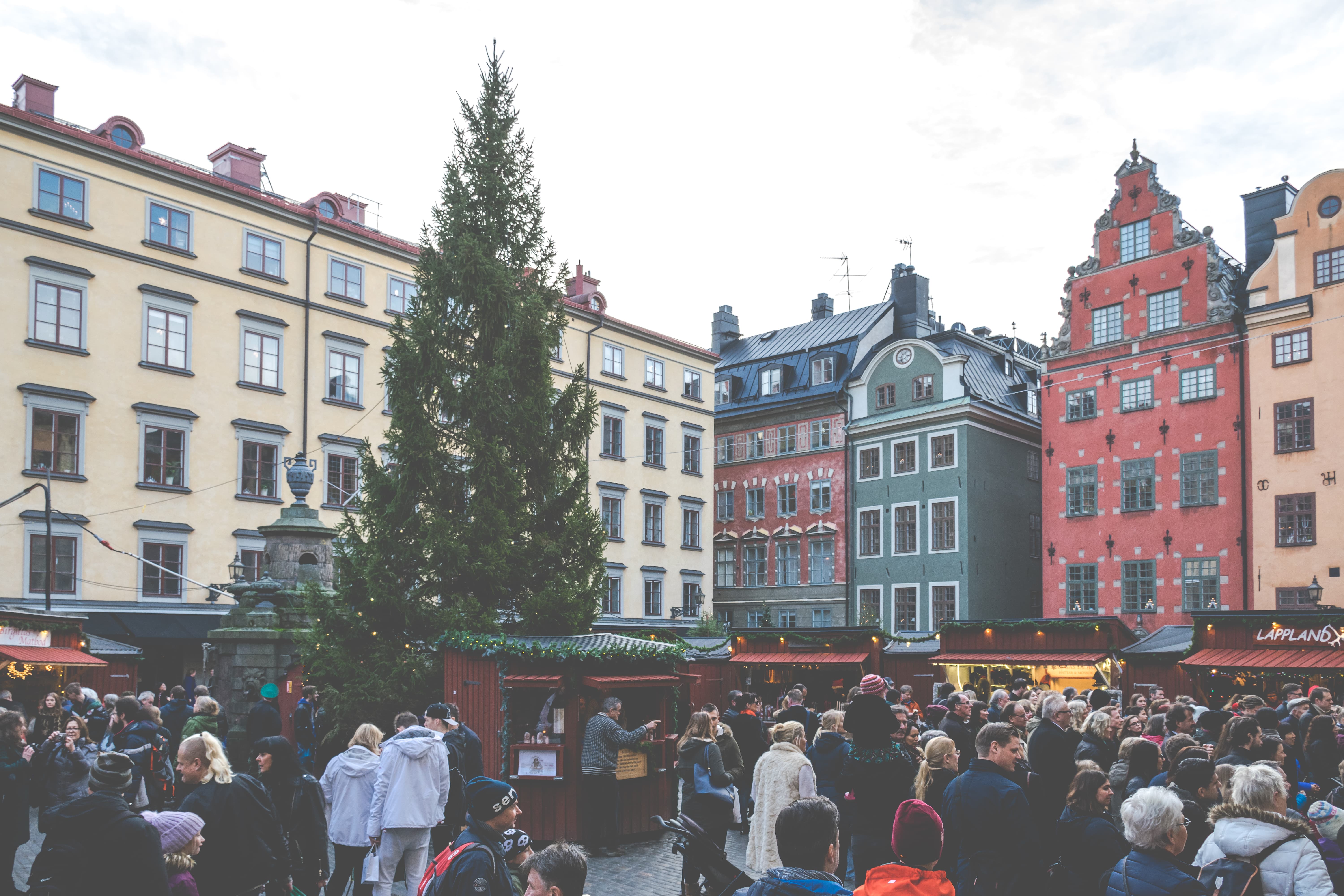Christmas market Stockholm