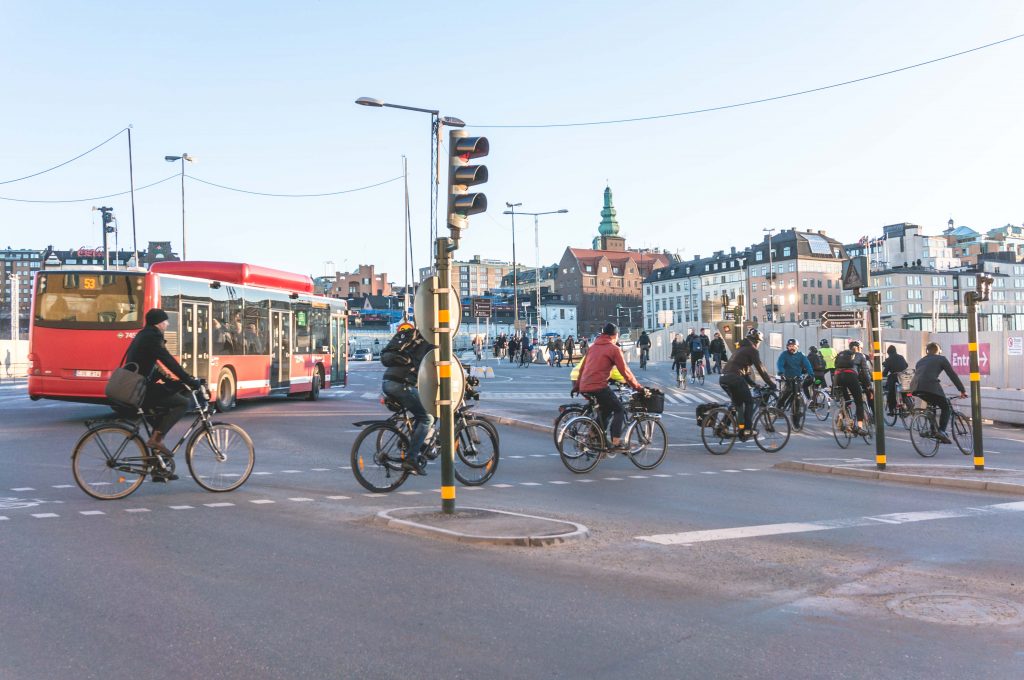 Stockholm cycling